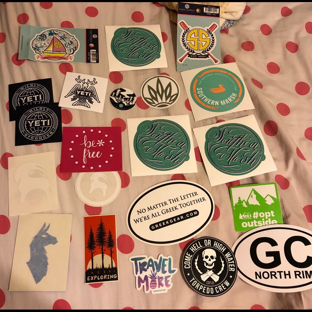 59 Preppy Stickers
